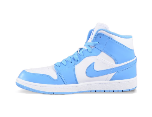 Begränsad upplaga Jordan Air Jordan 1 Mid "UNC" Blå | 554724-106
