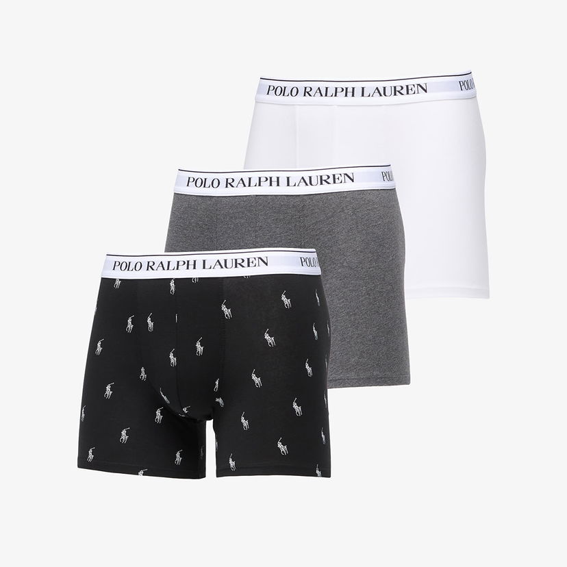 Boxare Polo by Ralph Lauren Ralph Lauren Boxer Brief 3-Pack Flerfärgad | 714830300075