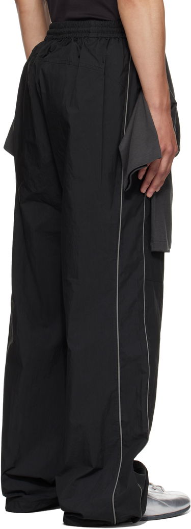 Byxor We11done We11done Layered Track Pants Svart | WD-PT2-25-250-U-BK, 2