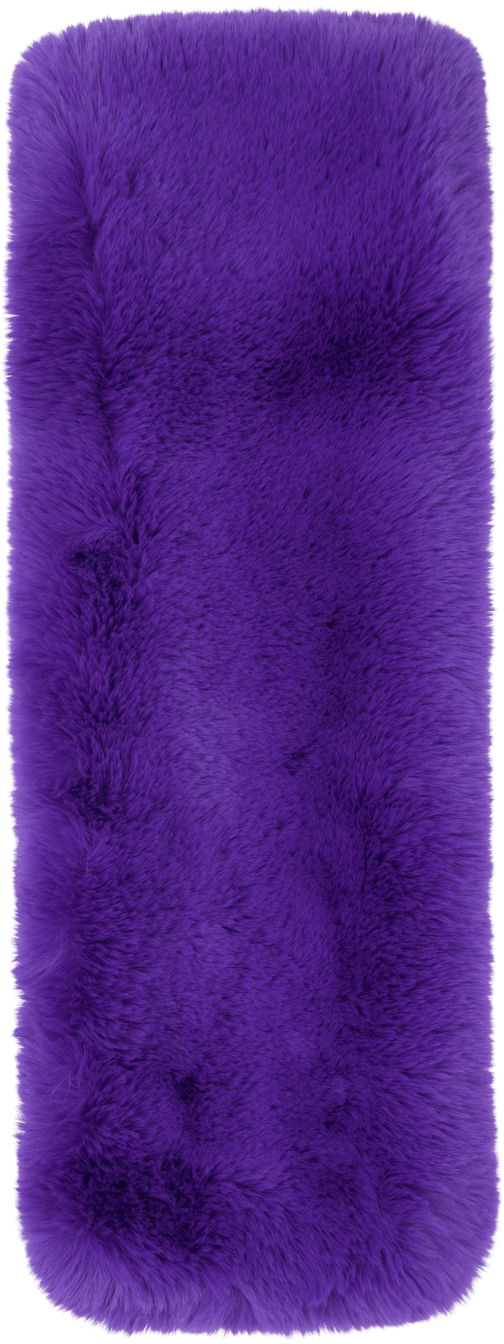 Halsduk Acne Studios Acne Studios Furry Scarf Purpur | CA0349-