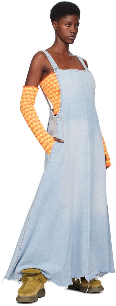 Crop top ERL ERL Jacquard Tube Top Orange | ERL07N102, 3