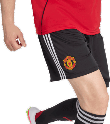 Shorts adidas Performance Manchester United 25/26 Home Shorts Svart | JI7431, 3