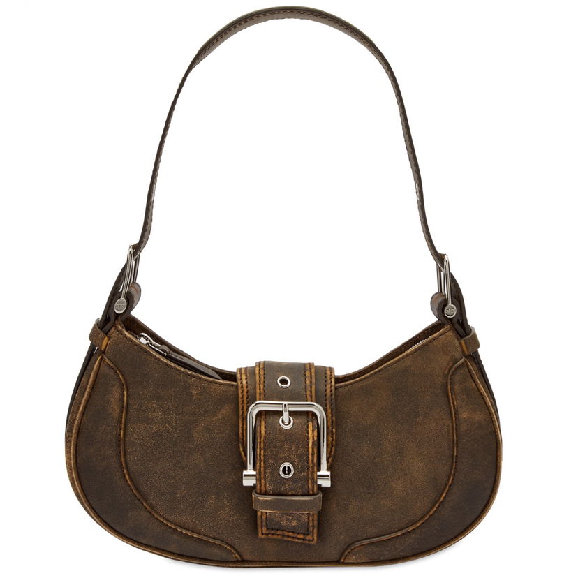 Axelväska OSOI Vintage Brown Brocle Shoulder Bag Brun | 23SB050-02-13
