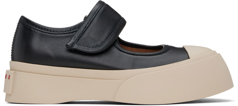 Sneakers och skor Marni Marni Pablo Mary Jane Ballerinas Svart | SNZW003120 P7226