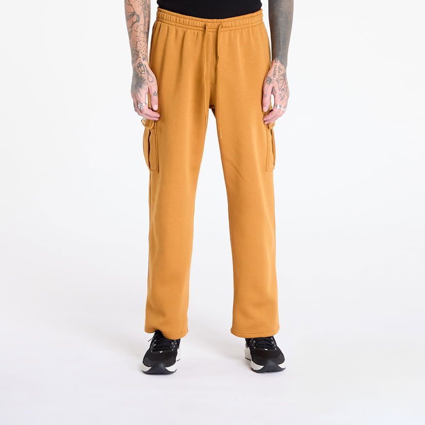 Träningsbyxor Under Armour Sweatpants Project Rock Icon Fleece Pant Tools Yellow Ochre/ Silt M Orange | 1386903-707