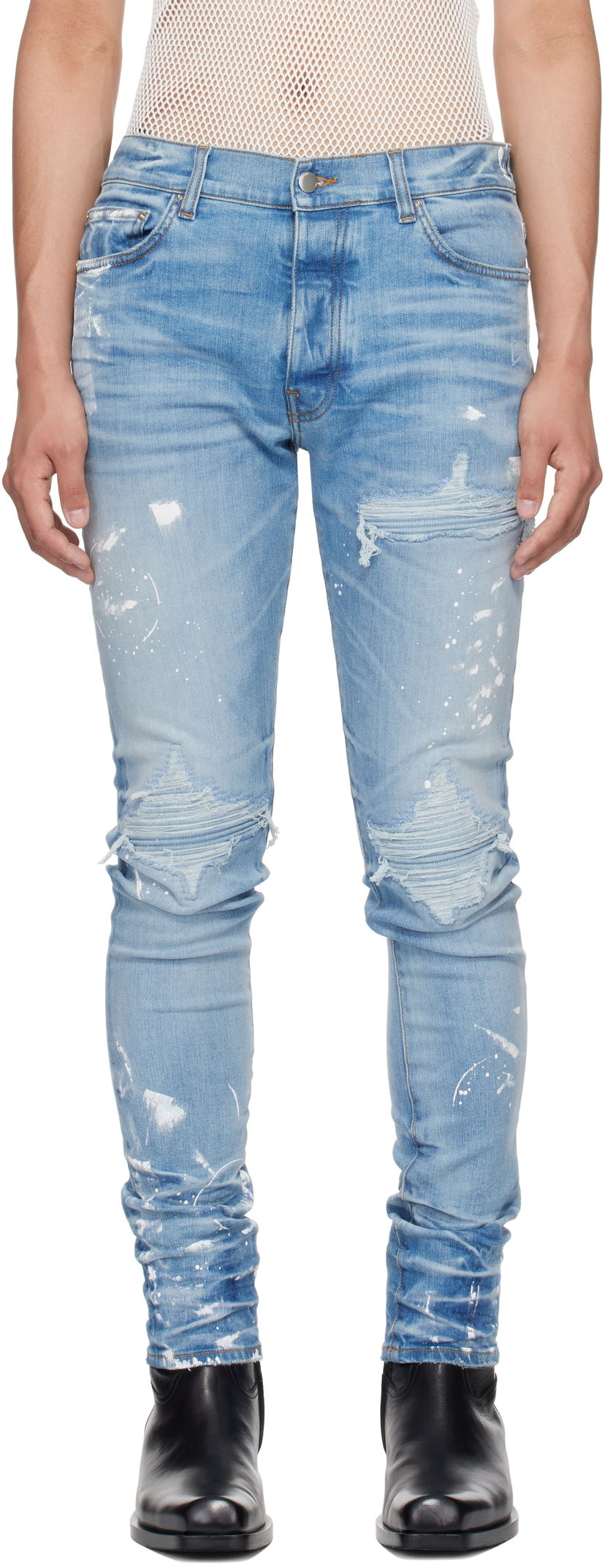 Jeans AMIRI AMIRI Painter MX1 Jeans Blå | AMDNSY1160
