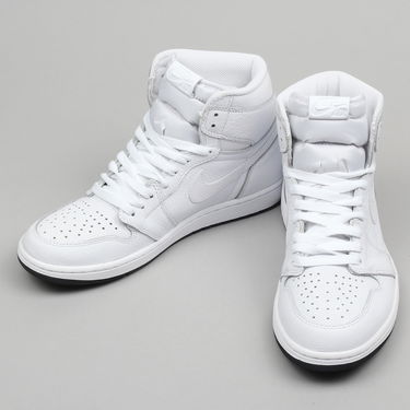 Sneakers och skor Jordan Air Jordan 1 Retro High OG "White Perforated" Vit | 555088-100, 2