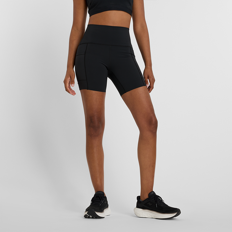 Shorts New Balance Impact Run 5-Inch Short Svart | NBWS51271BK