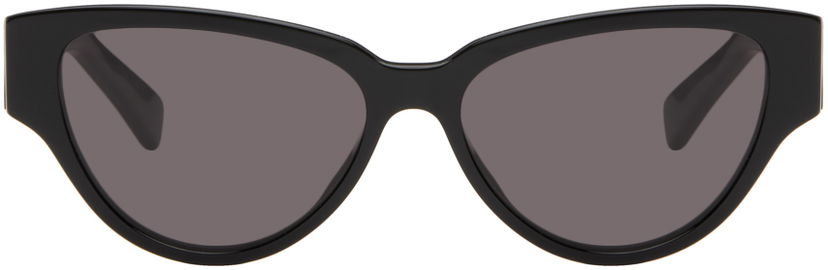 Solglasögon Bottega Veneta Black Cat-Eye Sunglasses Svart | BV1319S-001