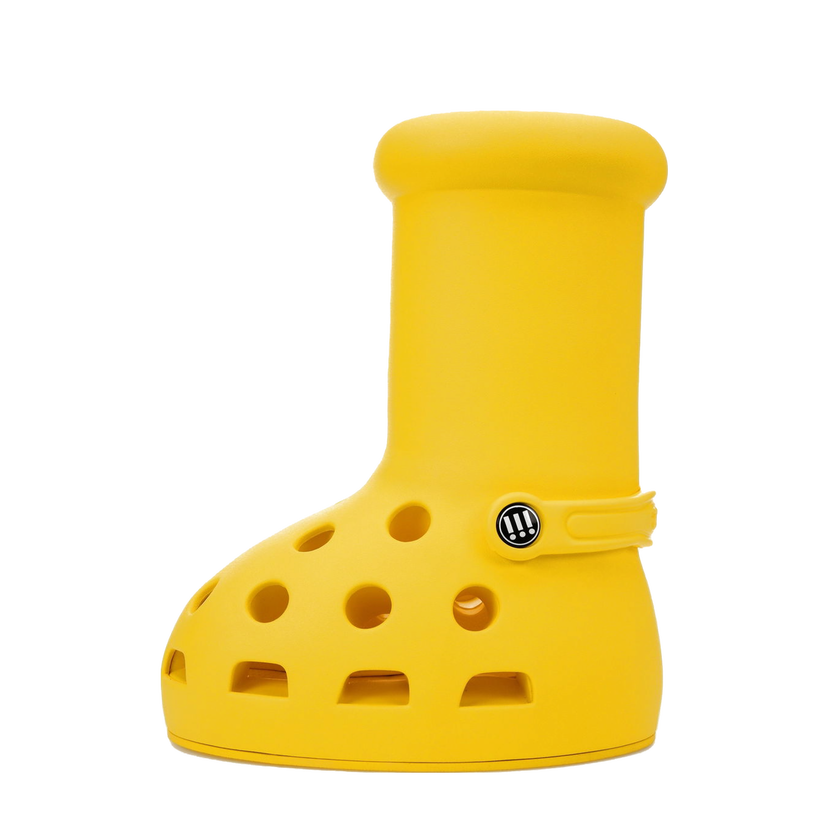 Sneakers och skor MSCHF Crocs x Big Red Boot "Yellow" Gul | MSCHF010-Y