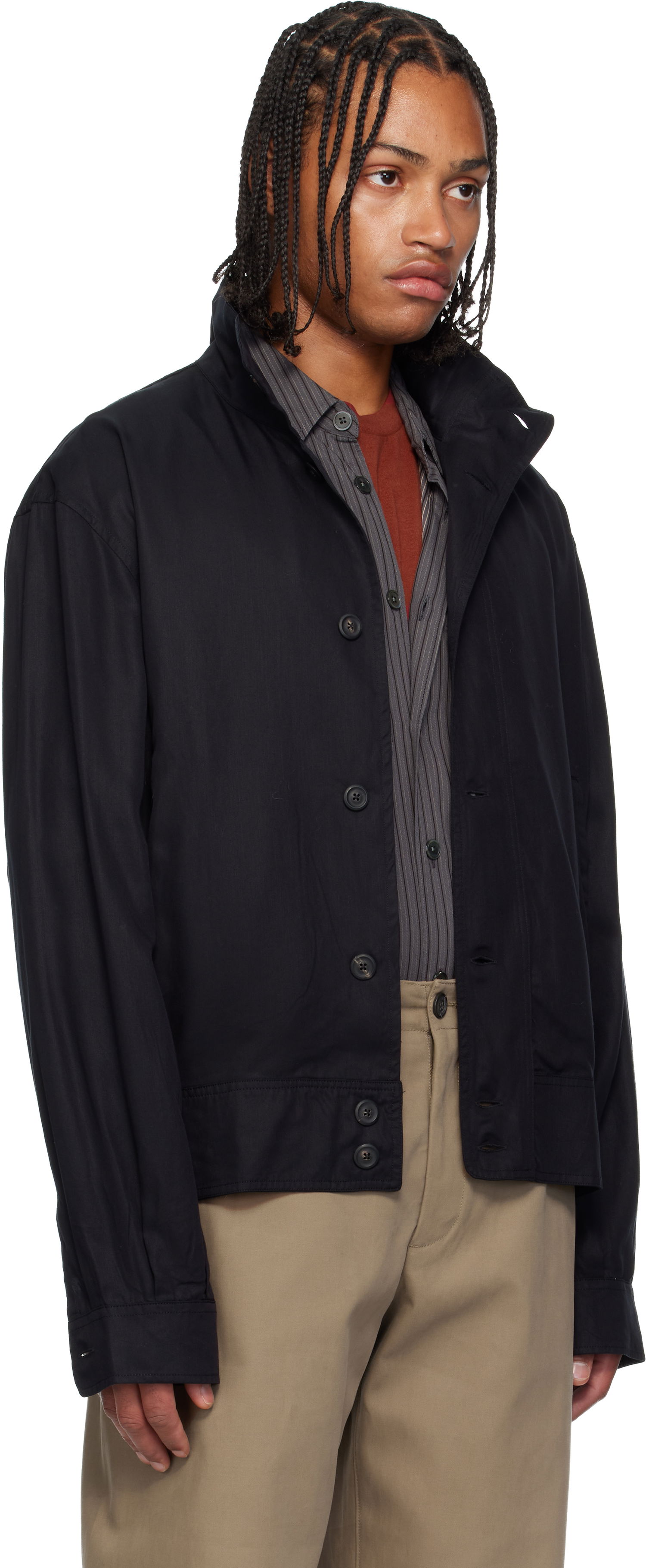 Bomberjacka OUR LEGACY Mock Bomber Jacket Svart | M4252MDB, 1