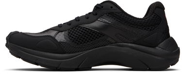 Kläder och accessoarer BOSS Mesh and Faux Leather Svart | 50548571, 3