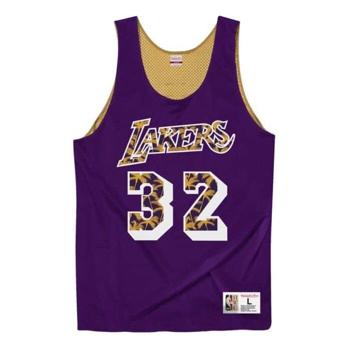 Jersey Mitchell & Ness Mitchell & Ness NBA Lakers 1992 Magic Johnson Reversible Mesh Jersey Purpur | MSRVMI19003-LALPRGD92EJH