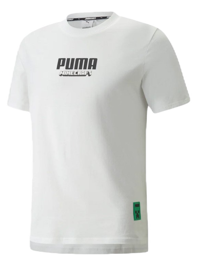 T-shirt Puma x MINECRAFT Graphic Vit | 534374_02