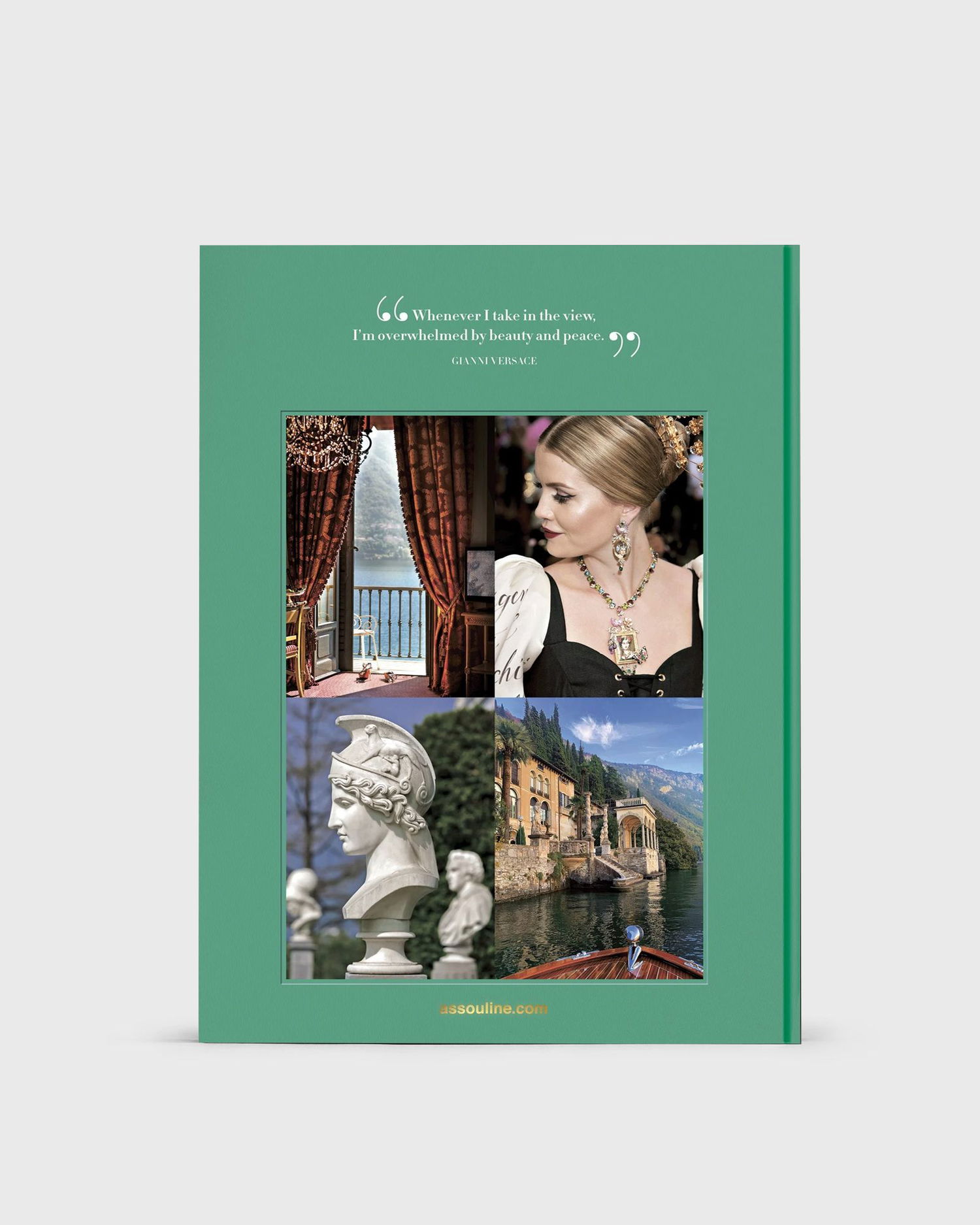 Flexstyle ASSOULINE "Lake Como Idyll" By Massimo Nava Book Grön | 9781649802019, 1