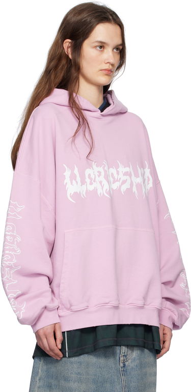 Sweatshirt 032C 032c Faithless Oversized Hoodie Rosa | S25-URC-0631-850-W, 1