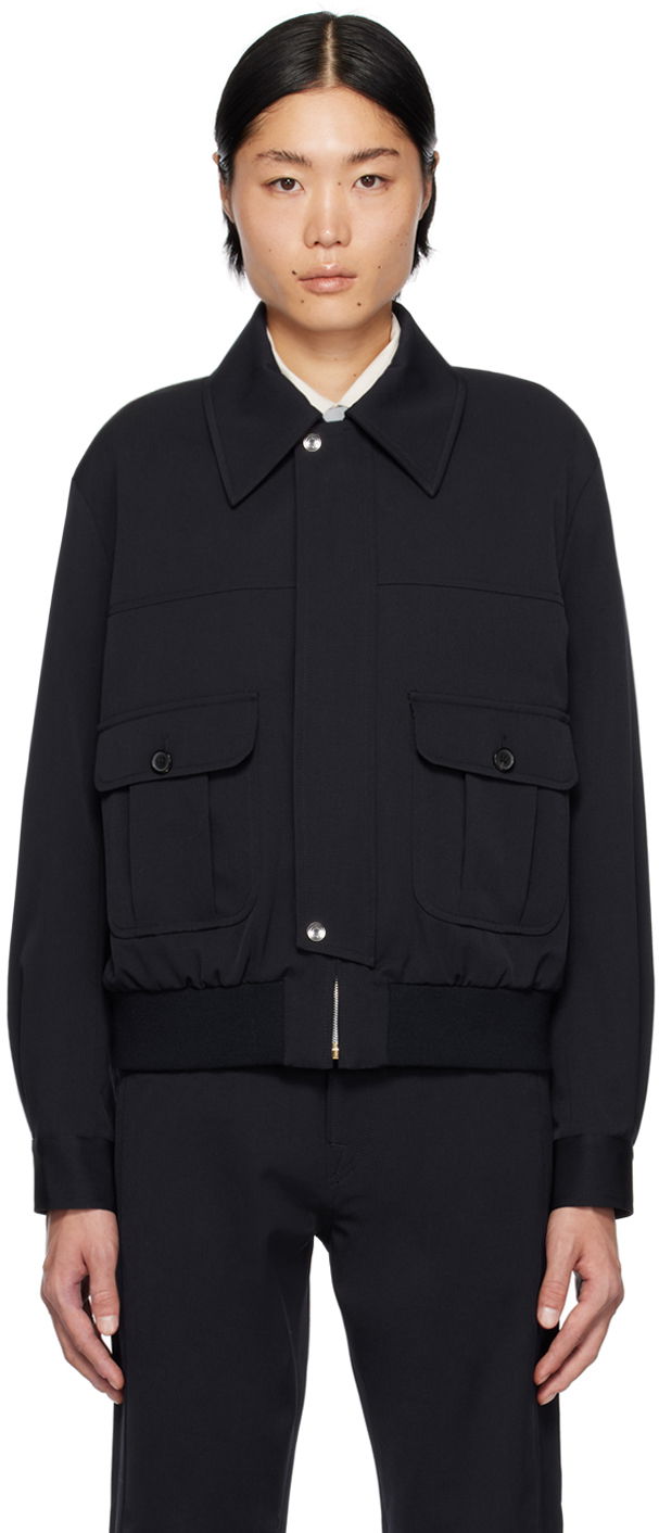 Jacka Paul Smith Paul Smith Zip Jacket Svart | M1R-464Y-L01996-49
