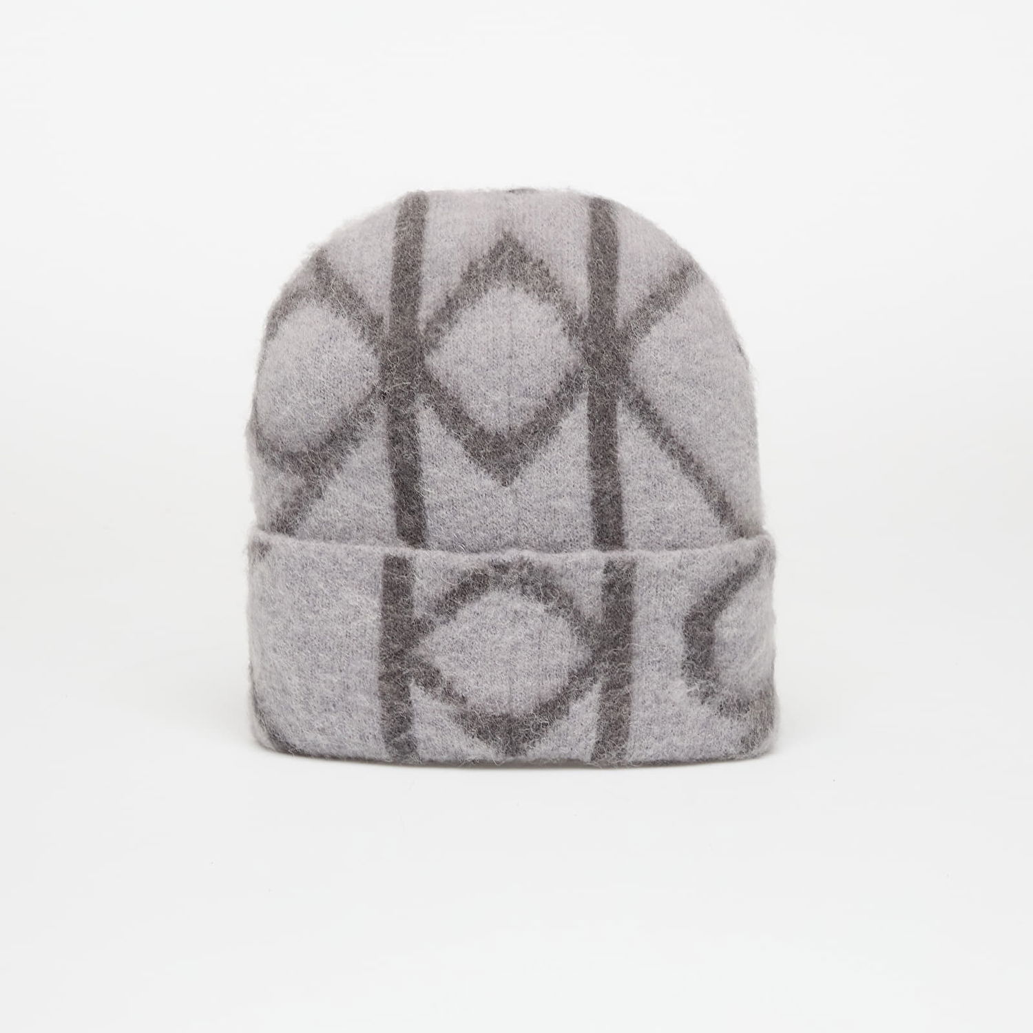 Mössa CALVIN KLEIN Emblem Aop Brushed Beanie Grå | LV04D8071G N3Z, 0