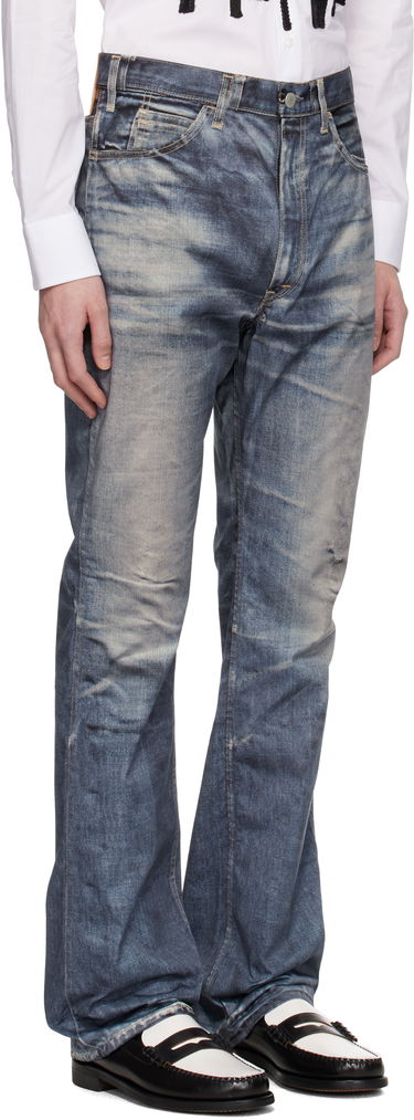 Jeans Junya Watanabe Junya Watanabe Levi's Edition Denim Trousers Blå | WO-P918-100, 1
