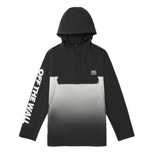 Vindjacka Vans Vans Splicing Athleisure Hooded Jacket Svart | VN0A49JZBLK