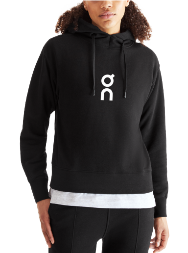 Sweatshirt On Running Club Hoodie Svart | 1we10040553