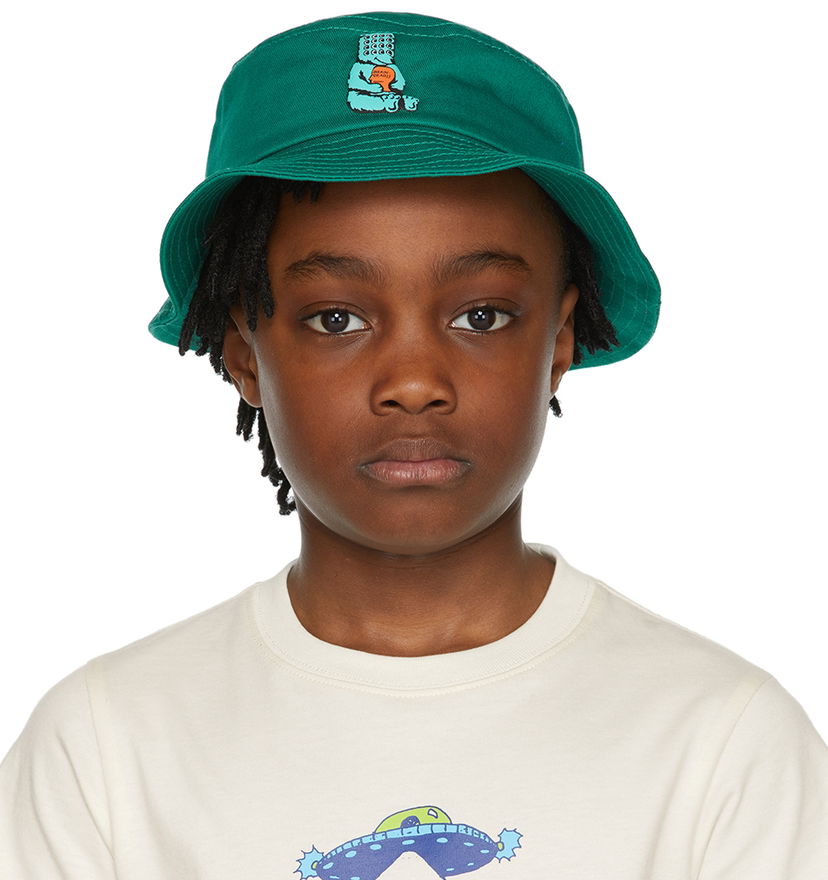 Hatt Brain Dead Brain Dead Bear Brain Bucket Hat Grön | BDS21H10002137BL04
