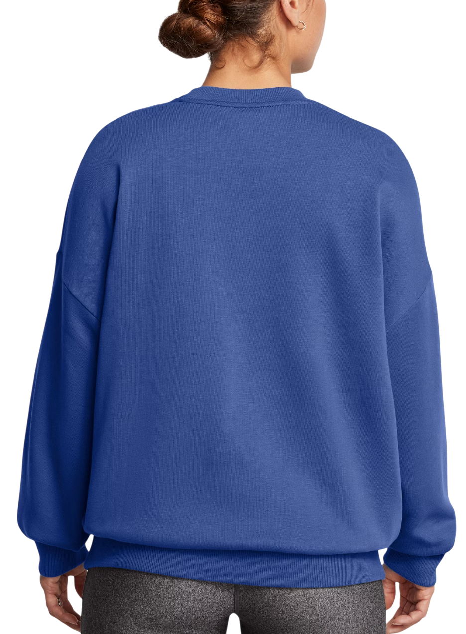 Sweatshirt Under Armour Fleece Crewneck Sweatshirt Blå | 1386513-432, 1