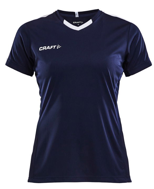 Jersey Craft PROGRESS Contrast Short-Sleeve V-Neck Jersey Mörkblå | 1905567-1390
