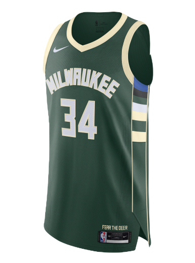 Jersey Nike NBA Authentic Giannis Antetokounmpo Bucks Icon Edition 2020 Jersey Grön | CW3451-324