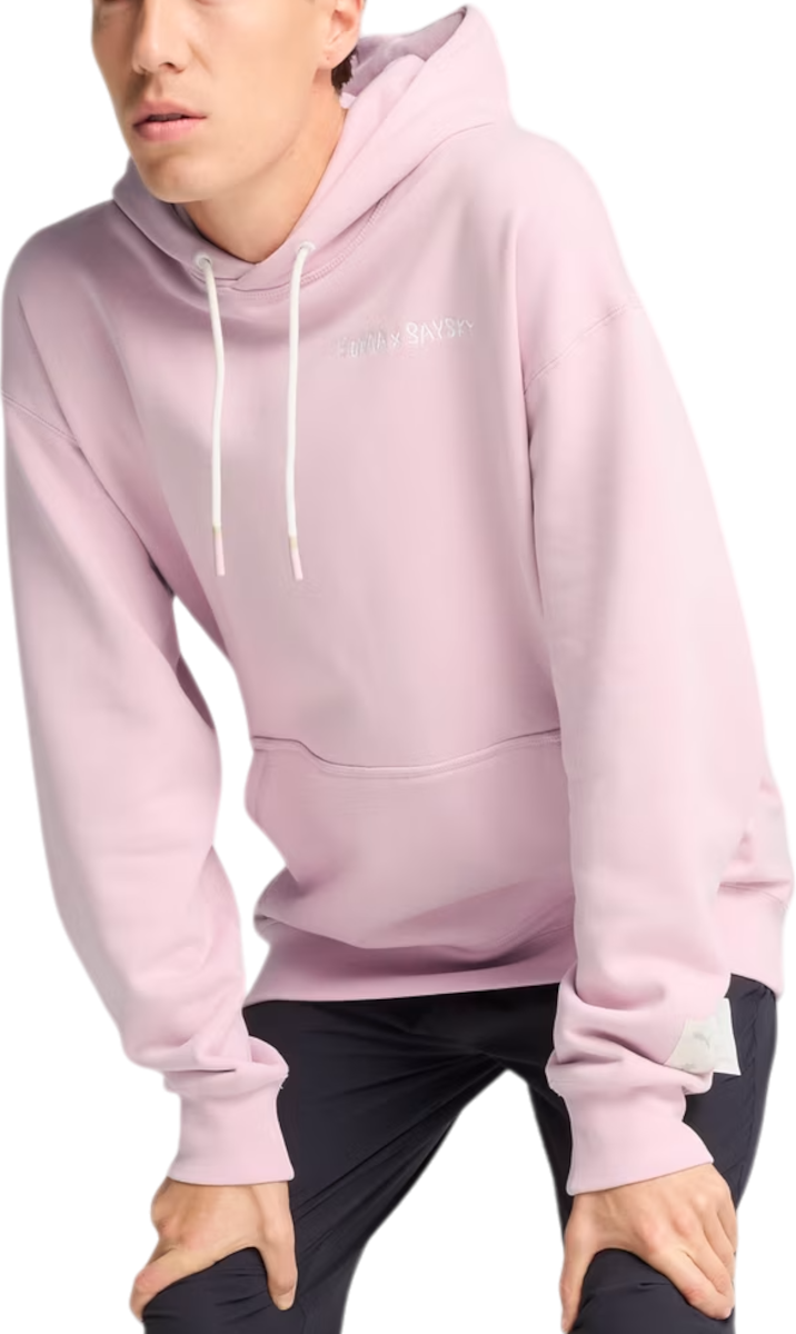 Sweatshirt Puma Puma x Saysky Hoodie Rosa | 526955-90