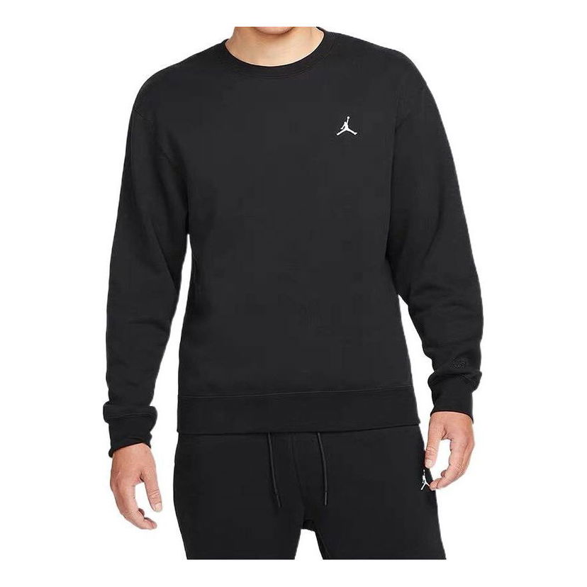 Sweater Jordan Jordan Embroidered Pullover Hoodie Svart | DN7957-010