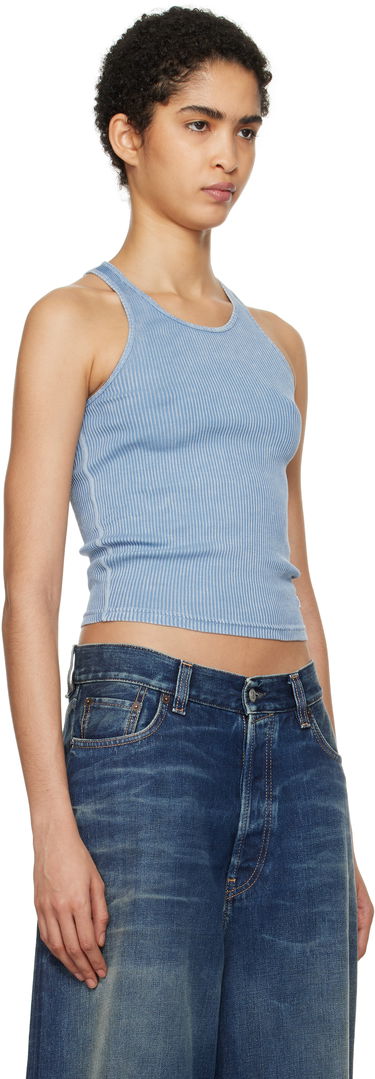 Linne Alexander Wang Alexander Wang Classic Racer Tank Top Blå | WL001W, 1