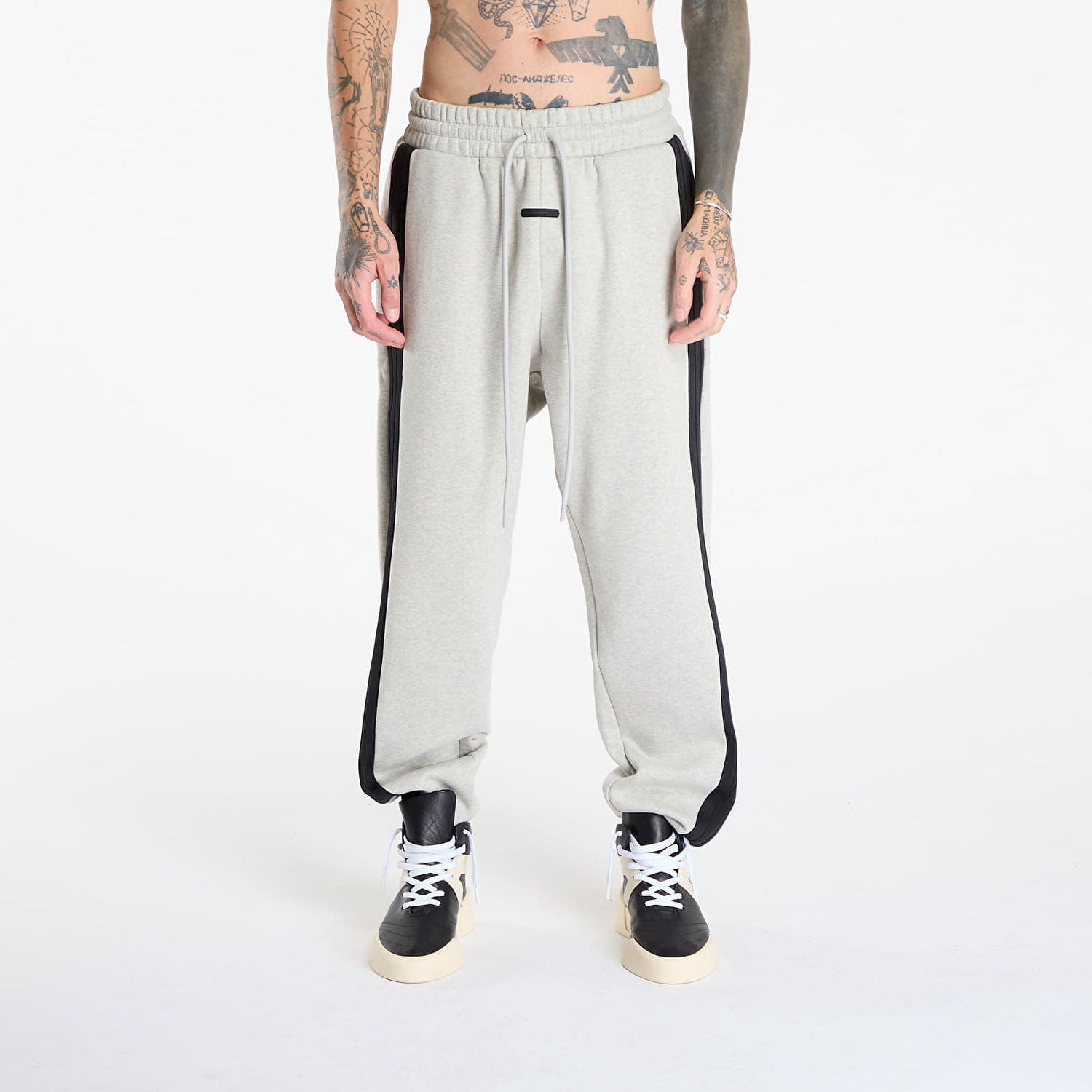 Träningsbyxor adidas Originals Fear Of God Athletics Heather Fleece Pant Grå | KC6457, 0