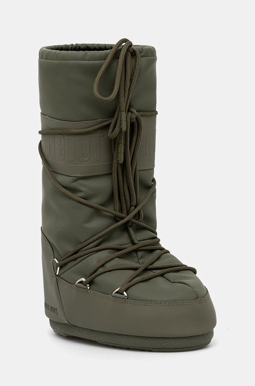 Sneakers och skor Moon Boot MB ICON RUBBER Boots Grön | 80D1402760.M006, 0