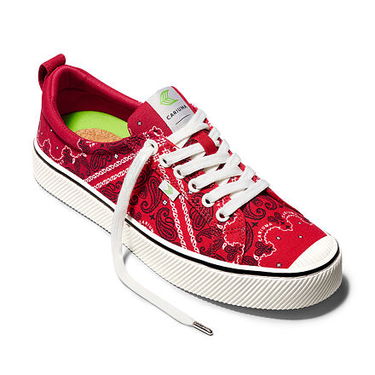 Sneakers och skor Cariuma OCA Low Bandana Röd | 100103R25, 1
