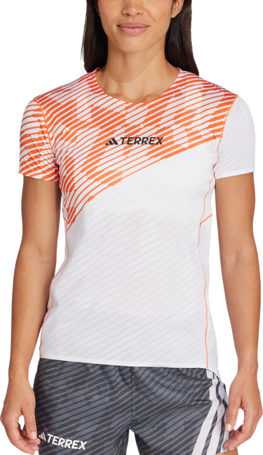 T-shirt adidas Performance Terrex Techrock Pro T-Shirt Vit | jx2800, 0