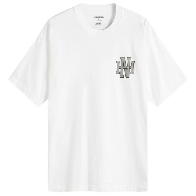 T-shirt Neighborhood Neighborhood SS-3 T-Shirt, Size Large Vit | 251PCNH-ST03-WHT