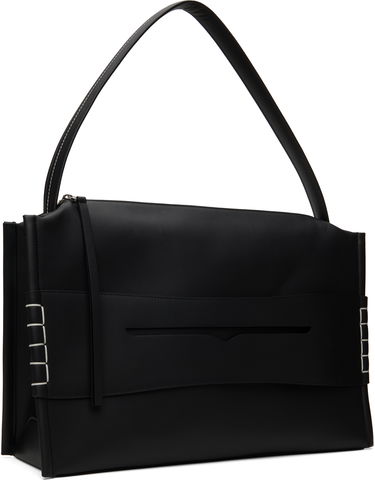 Tygpåse JW Anderson JW Anderson Large Loafer Shoulder Bag Svart | HB0717-LA0360, 4