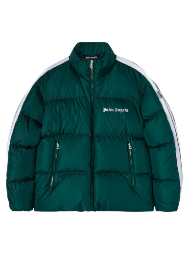 Pufferjacka Palm Angels Classic Track Down Jacket Grön | PMED019F22FAB0015501