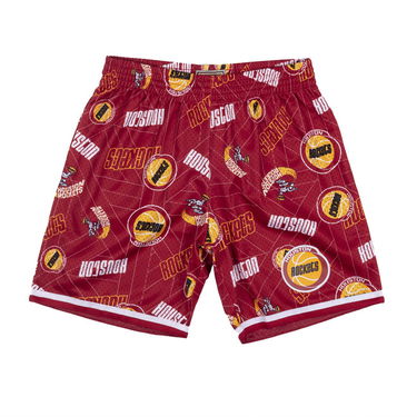 Shorts Mitchell & Ness Houston Rockets Swingman Short Röd | SHORBW19082-HROPTRD, 0