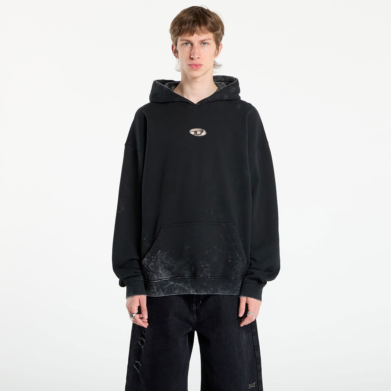 Sweatshirt Diesel Diesel S-Boxt-Hood-T10 Hoodie Svart | A19416_0IPAC 900, 0