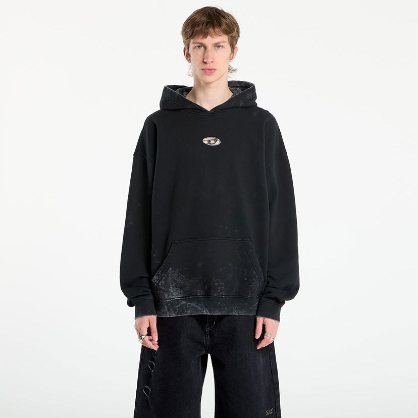 Sweatshirt Diesel Diesel S-Boxt-Hood-T10 Hoodie Svart | A19416_0IPAC 900