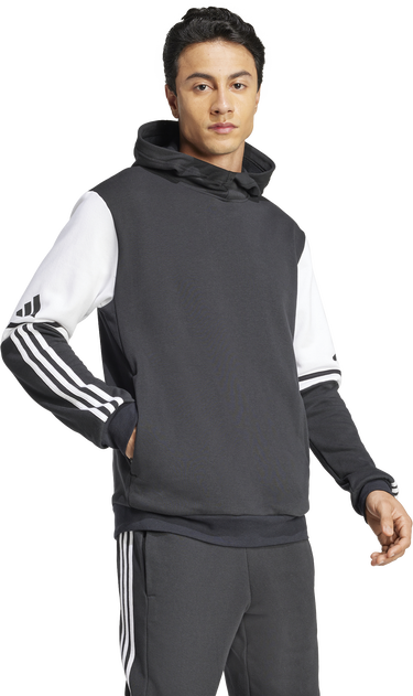 Sweatshirt adidas Originals SQ25 SW Hoodie Grå | je2776, 4