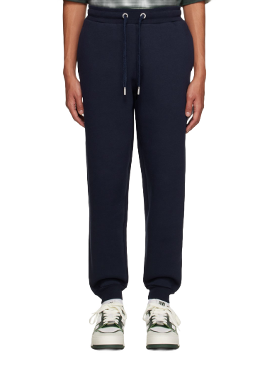Träningsbyxor AMI Drawstring Sweatpants Mörkblå | UTR207.740