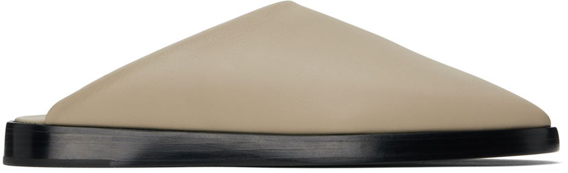 Kläder Fear of God Fear of God Backless Mules Beige | FG880-115FLT