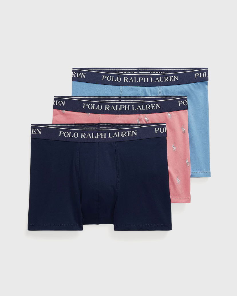 Boxare Polo by Ralph Lauren Classic Trunk 3-Pack Flerfärgad | 714830299174