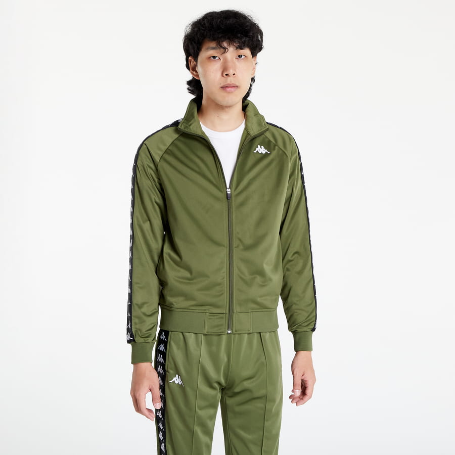 Sweatshirt Kappa Banda Anniston Slim Sweatshirt Grön | 301EFU0 C1B, 0