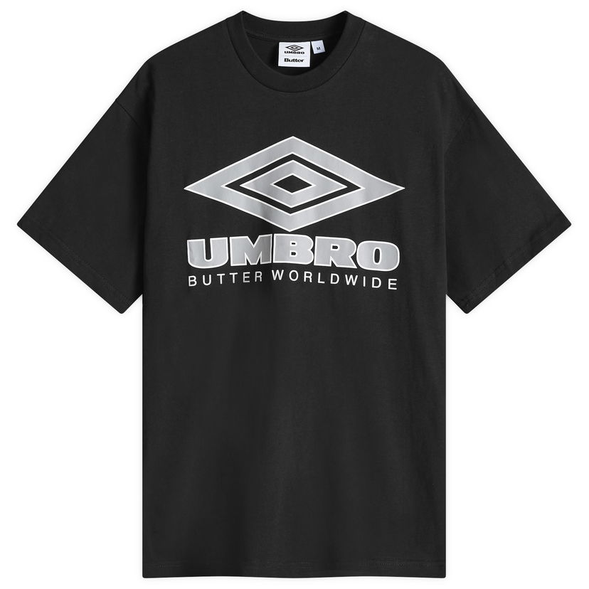 T-shirt Butter Goods Diamond Logo Svart | BGUMB100-BLK