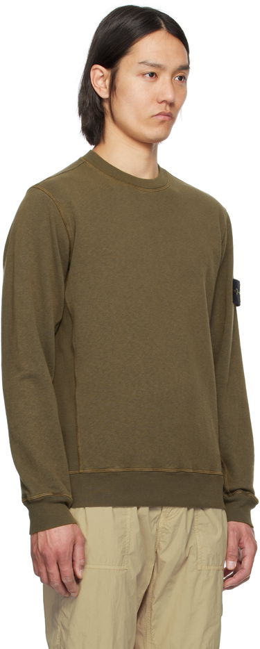Sweater Stone Island Stone Island Fleece Sweatshirt Grön | K1S15 6100020 S0060, 1