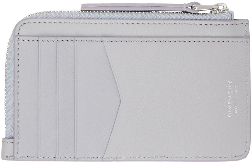 Plånbok Givenchy Voyou Zipped Card Holder Grå | BB60LSB1Q7050, 1